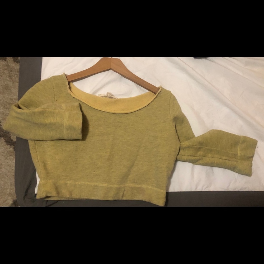 Crop sweatshirt